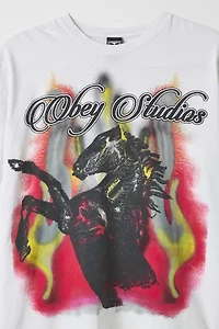 OBEY Studios Horse Graphic Tee