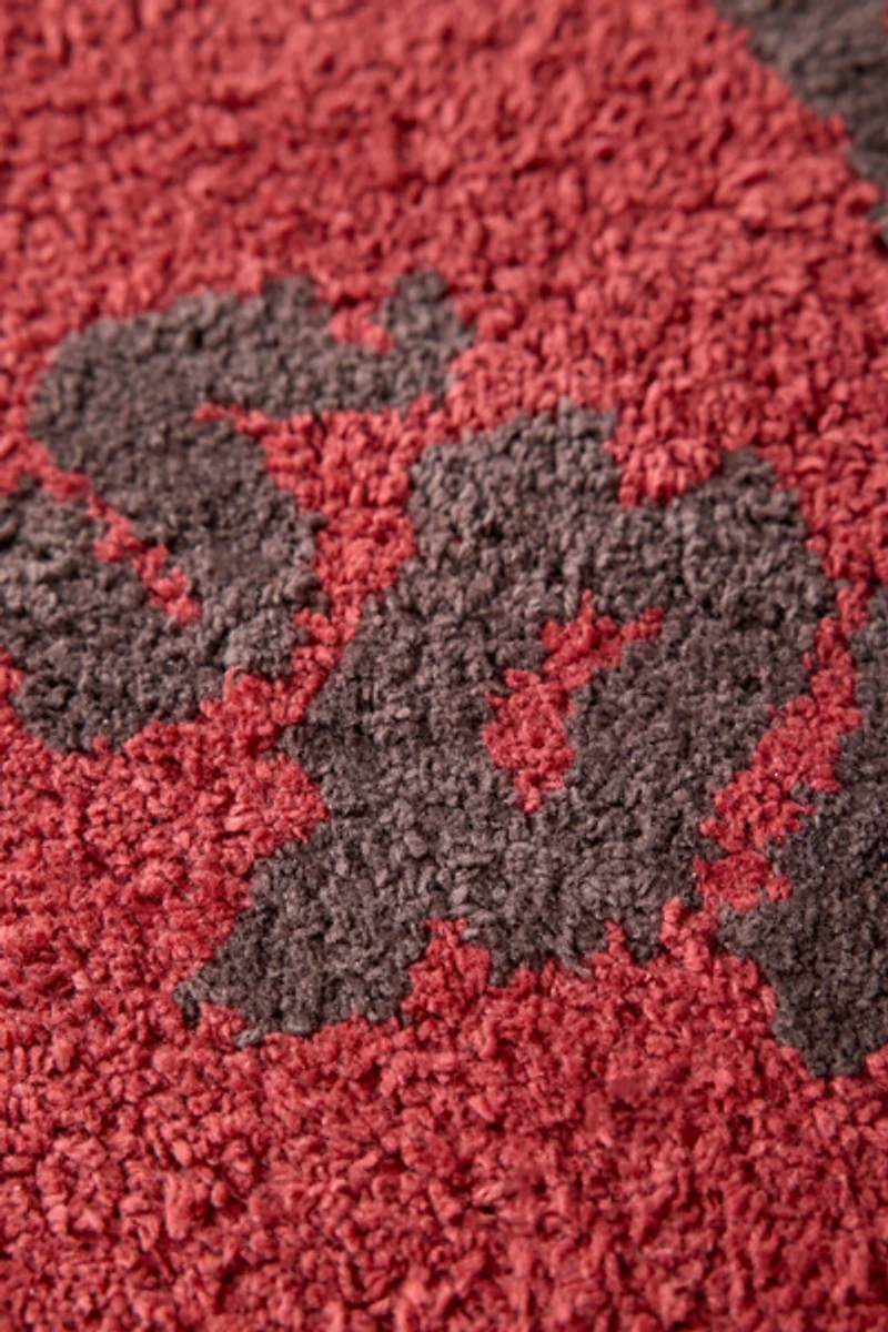 Pick Your Poison Heart Shaped Bath Mat