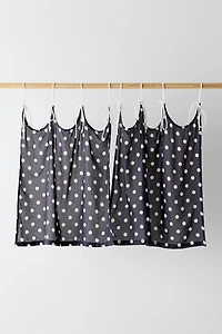 Scalloped Tie-Top Café Curtain Set