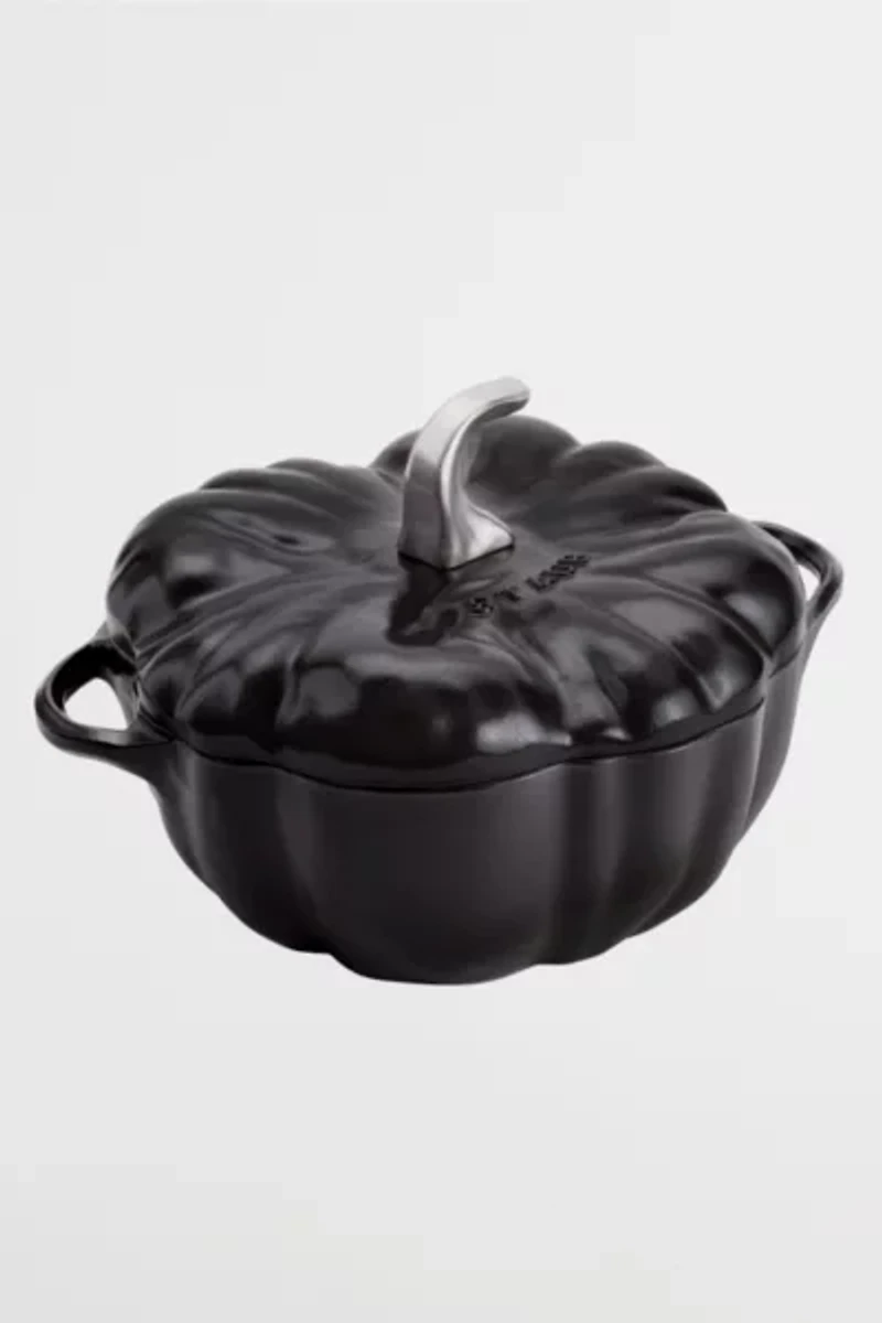 STAUB Cast Iron 3.5-qt Pumpkin Cocotte Dutch Oven