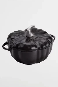STAUB Cast Iron 3.5-qt Pumpkin Cocotte Dutch Oven