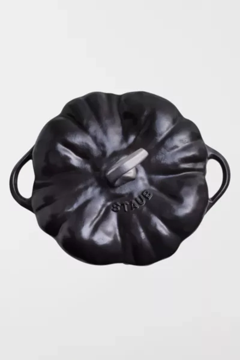 STAUB Cast Iron 3.5-qt Pumpkin Cocotte Dutch Oven