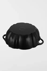 STAUB Cast Iron 3.5-qt Pumpkin Cocotte Dutch Oven