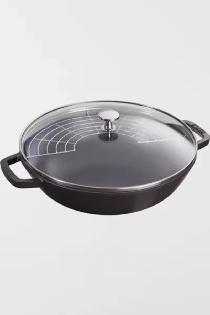 STAUB Cast Iron 4.5-qt Perfect Pan