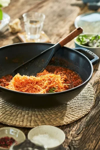 STAUB Cast Iron 4.5-qt Perfect Pan