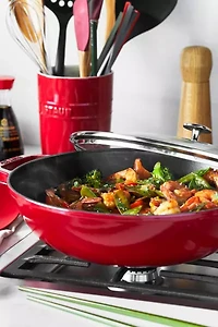 STAUB Cast Iron 4.5-qt Perfect Pan