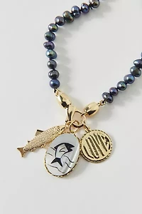 Vintage By The Sage Vintage Tinned Fish Charm Necklace