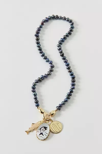 Vintage By The Sage Vintage Tinned Fish Charm Necklace
