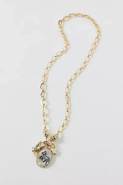 Vintage By The Sage Vintage Giddy Up Charm Necklace