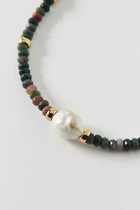 Vintage By The Sage Vintage Baroque Pearl Beaded Necklace