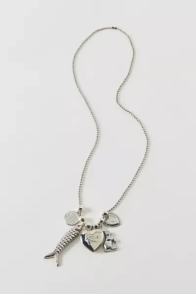 Vintage By The Sage Vintage Lucky Fish Charm Necklace