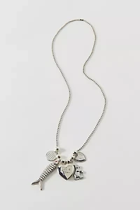 Vintage By The Sage Vintage Lucky Fish Charm Necklace