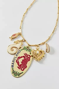 Vintage By The Sage Vintage East Coast Charm Necklace