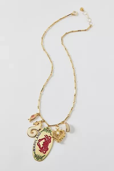 Vintage By The Sage Vintage East Coast Charm Necklace