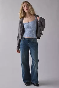 Out From Under Rosalie Ruched Seamless Knit Short Sleeve Top