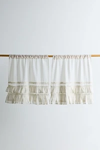 Alice Ruffle Café Curtain Set
