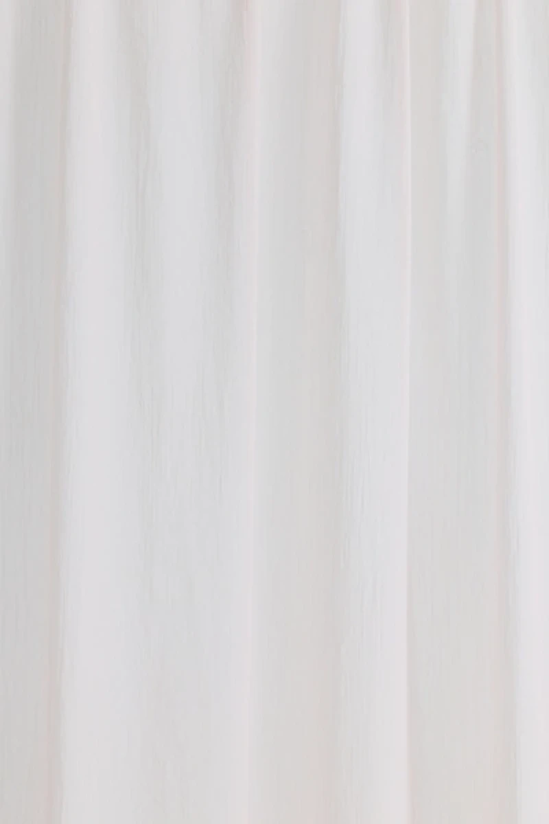 Ruffle Roman Shade Window Panel