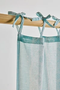 Lace Striped Patterned Window Panel