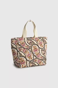 Vera Bradley Quilted Cotton Lunch Tote Bag