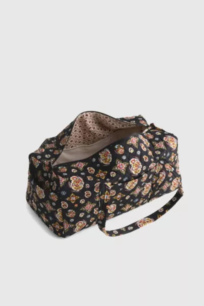Vera Bradley Quilted Cotton Original Duffel Bag
