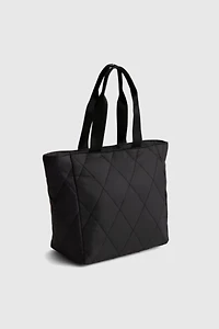 Vera Bradley Quilted Nylon Lunch Tote Bag