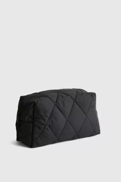 Vera Bradley Quilted Nylon Large Makeup Bag