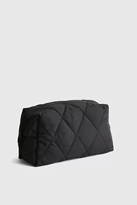 Vera Bradley Quilted Nylon Large Makeup Bag