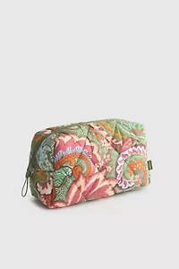 Vera Bradley Quilted Nylon Large Makeup Bag