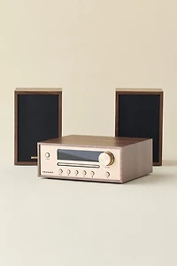 Crosley Parker Radio CD Player & Speaker Shelf System