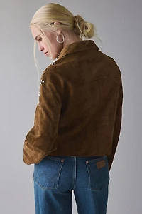 BLANKNYC Favorite Duo Embellished Faux Suede Jacket