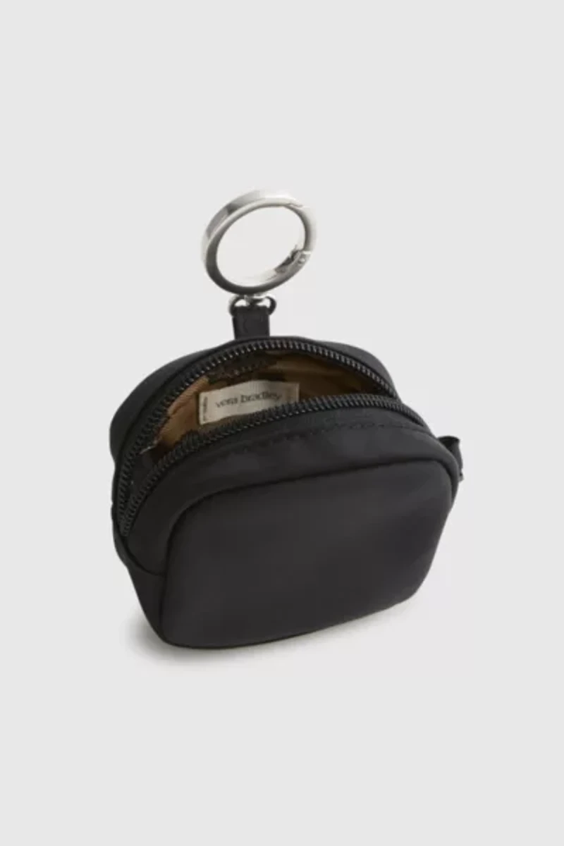 Vera Bradley Nylon Zip Earbud Bag Charm