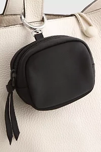 Vera Bradley Nylon Zip Earbud Bag Charm