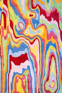 YaYa & Co. Bellows Organic Cotton Tufted Abstract Rug