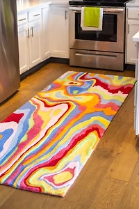 YaYa & Co. Bellows Organic Cotton Tufted Runner Rug