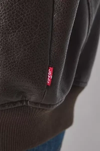 Levi’s® Faux Leather Bomber Jacket