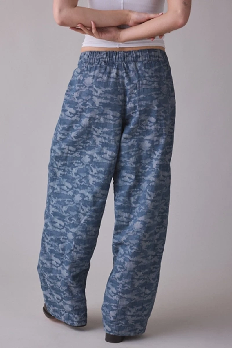 BDG Bobbi Printed Baggy Pull-On Jean