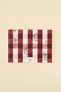 Papier Gingham Undated Productivity Monthly Desk Pad
