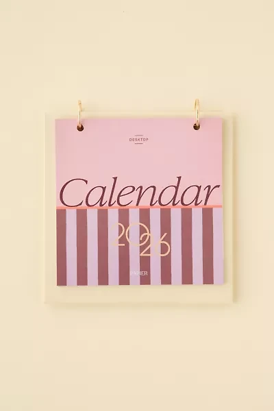 Papier Modern 2026 Desk Calendar