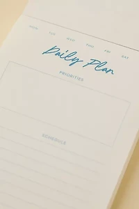 Papier The Daily Plan Notepad