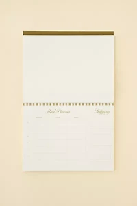 Papier Cherry Meal Planner Notepad