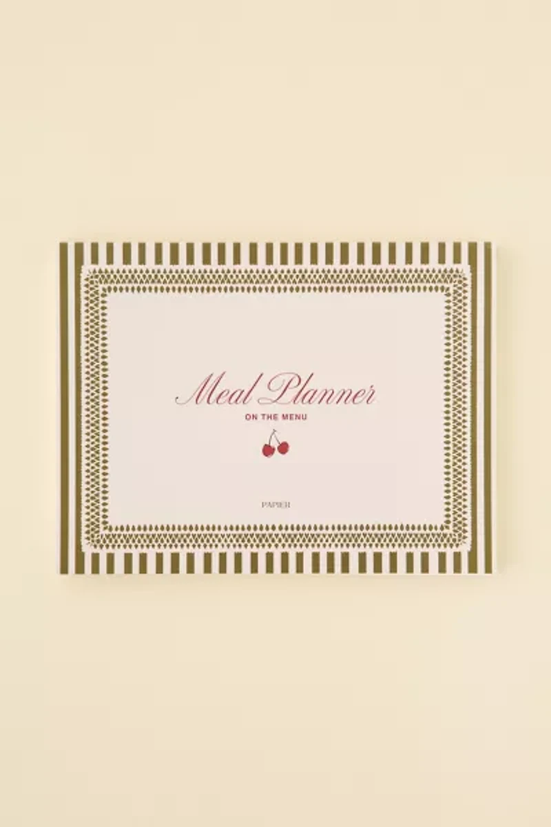 Papier Cherry Meal Planner Notepad