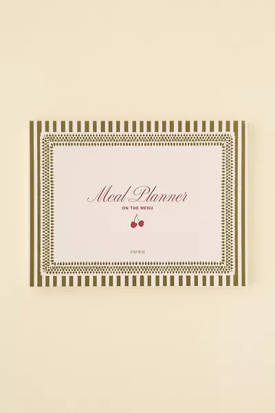 Papier Cherry Meal Planner Notepad