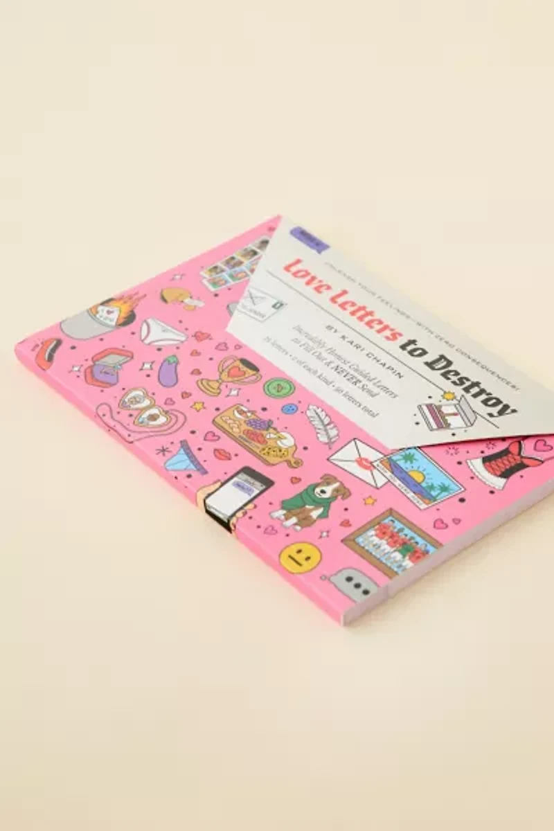 Love Letters To Destroy Fill-In Letter Journal