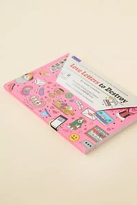 Love Letters To Destroy Fill-In Letter Journal