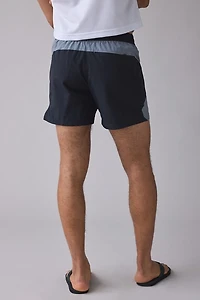Nike Zip Colorblock 5” Swim Trunks