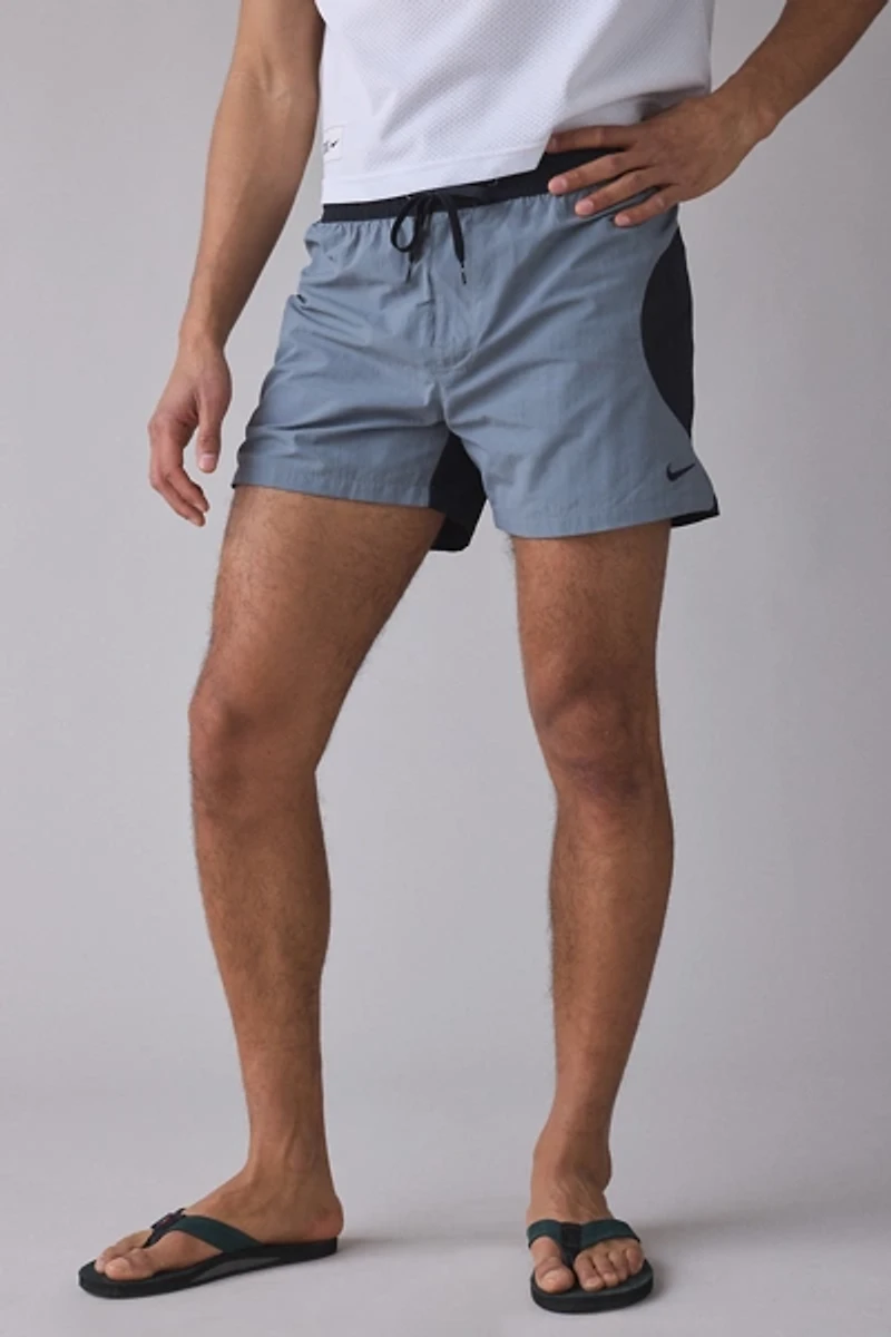 Nike Zip Colorblock 5” Swim Trunks