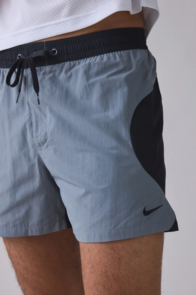 Nike Zip Colorblock 5” Swim Trunks
