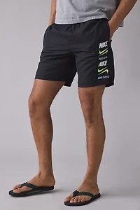 Nike Breaker Stacked 7” Swim Trunks