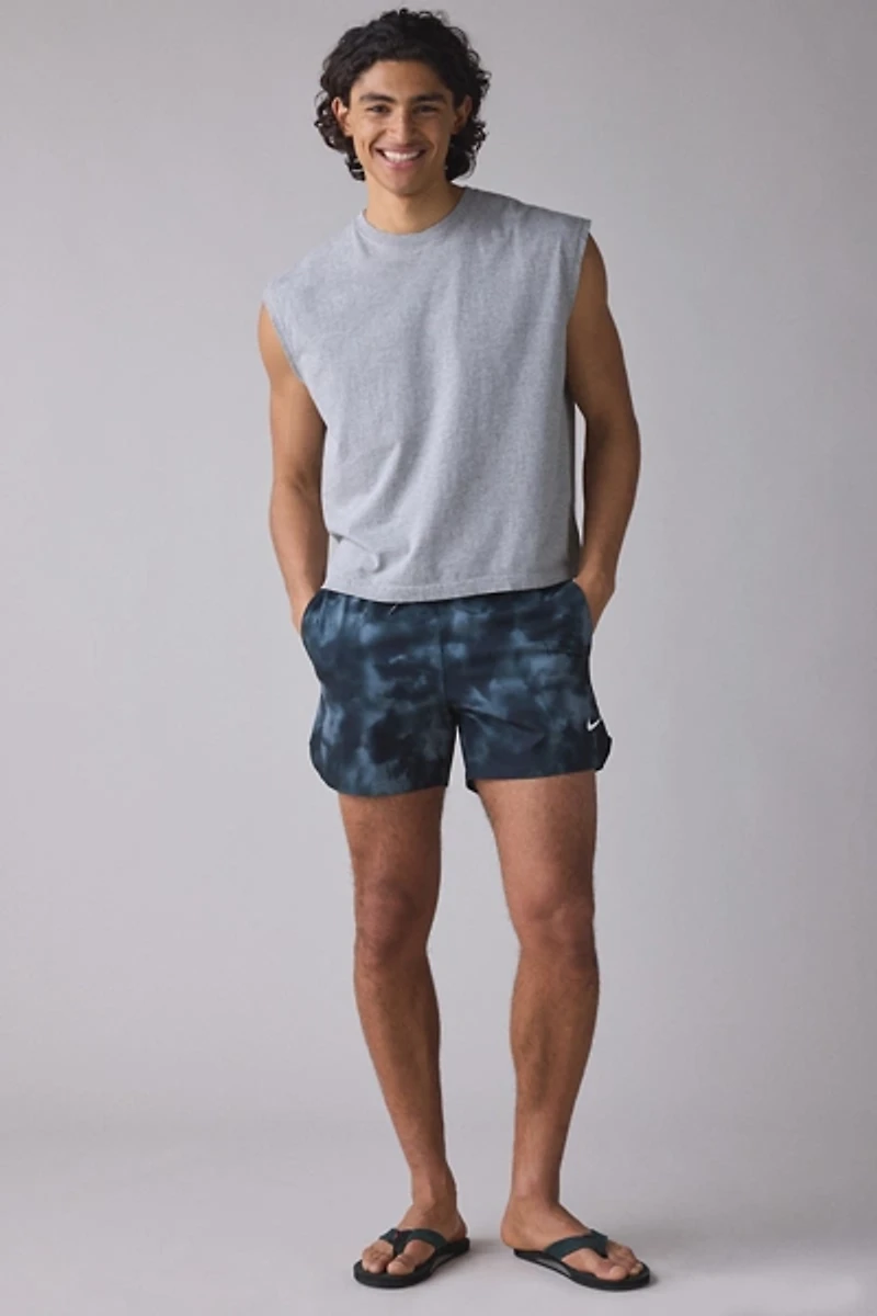 Nike Contend Allover Print 5” Swim Trunks
