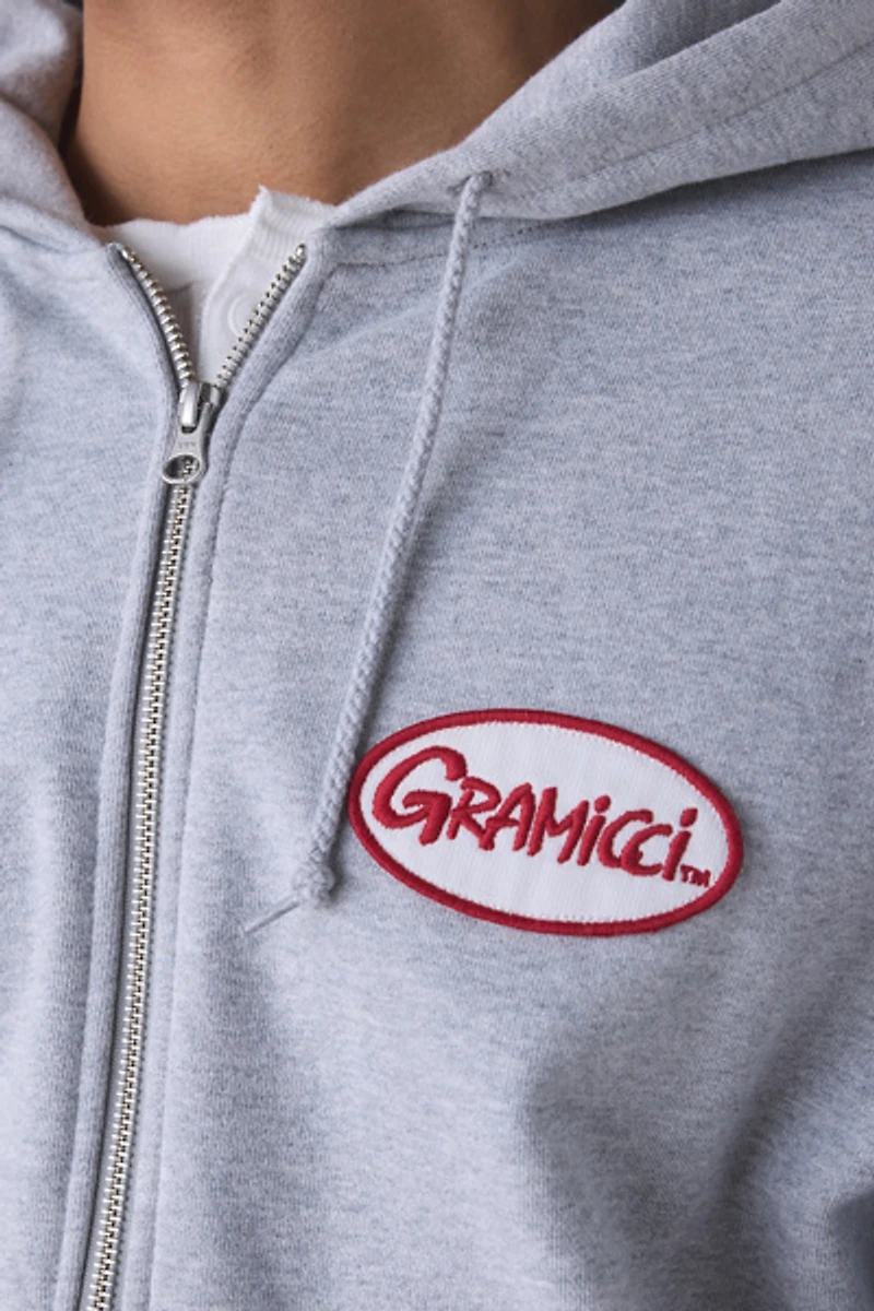 Gramicci Oval Patch Zip-Up Hoodie Sweatshirt